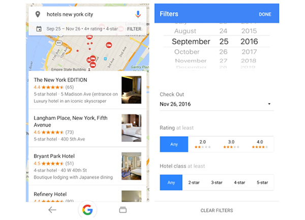 Google Introduces New Hotel Search Filters, Deal Labels and Airline Price Tracking