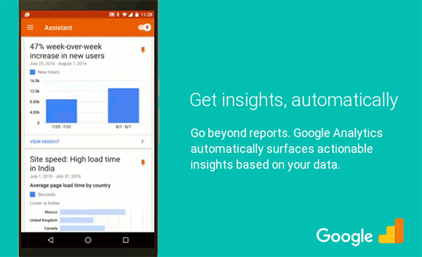  Google Analytics UI Update