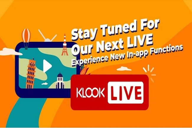 Klook Live travel