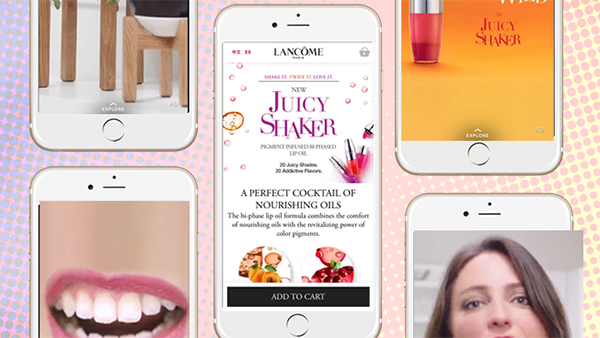 snapchat video marketing ad