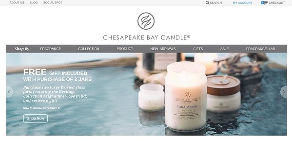 UX in Action Chesapeake Bay Candle